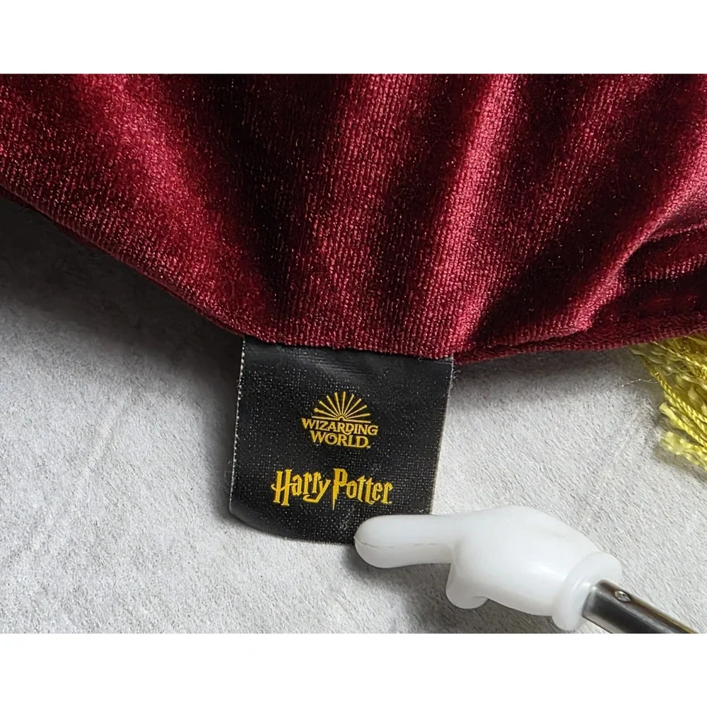 Harry Potter Gryffindor Velvet Crest Pillow - Official Wizarding World Decor